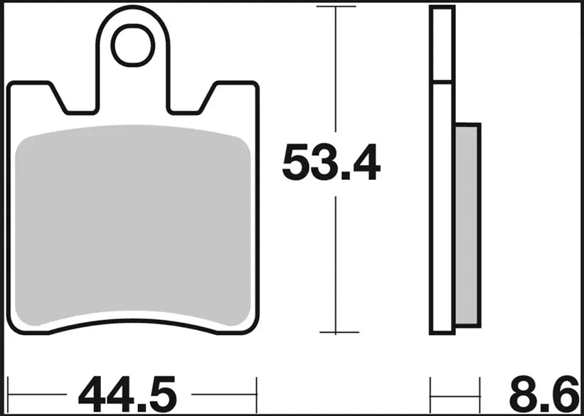 Brembo Sa Sintered Prime Line Brake Pads