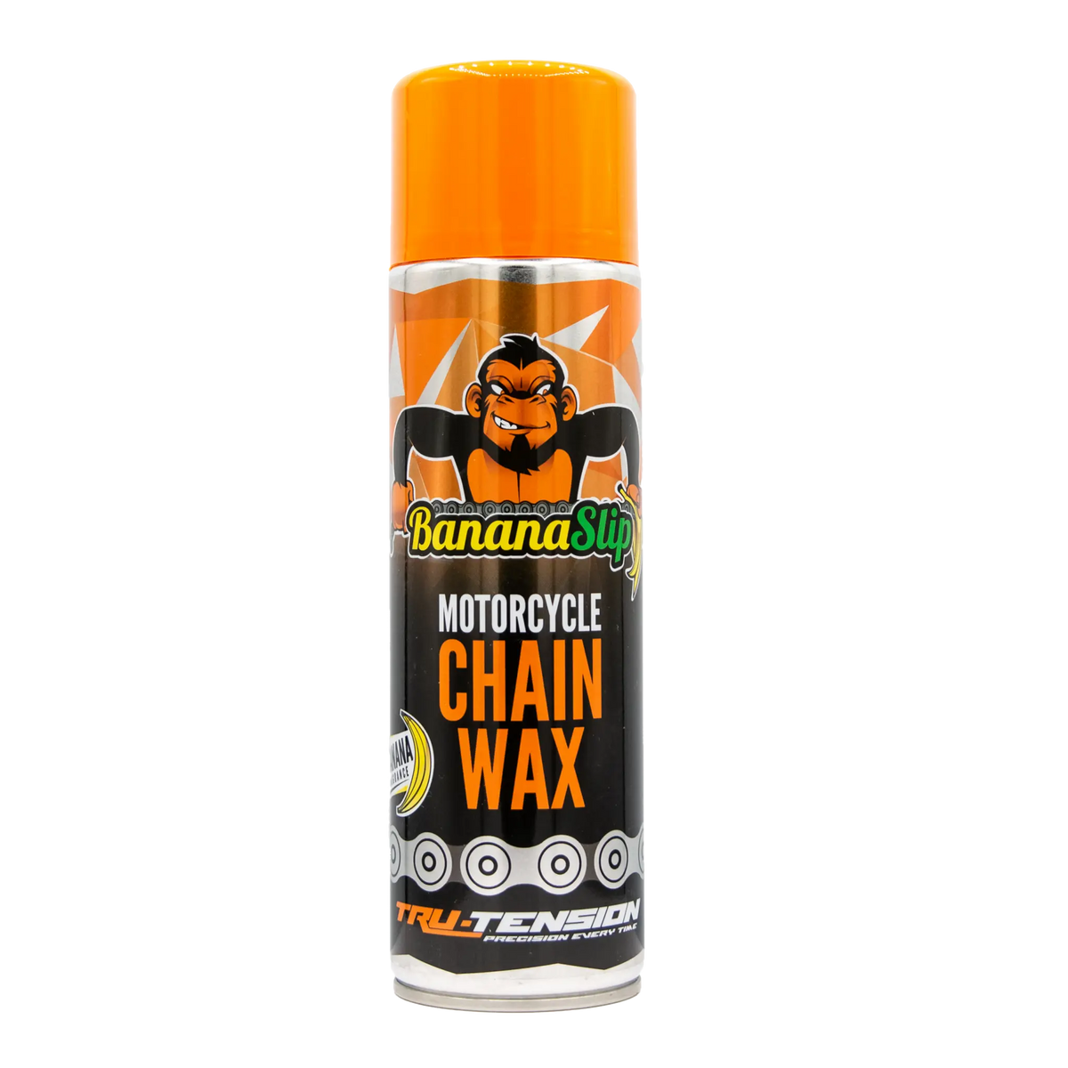 Tru-Tension BananaSlip Chain Wax 500ml for Motorcycle