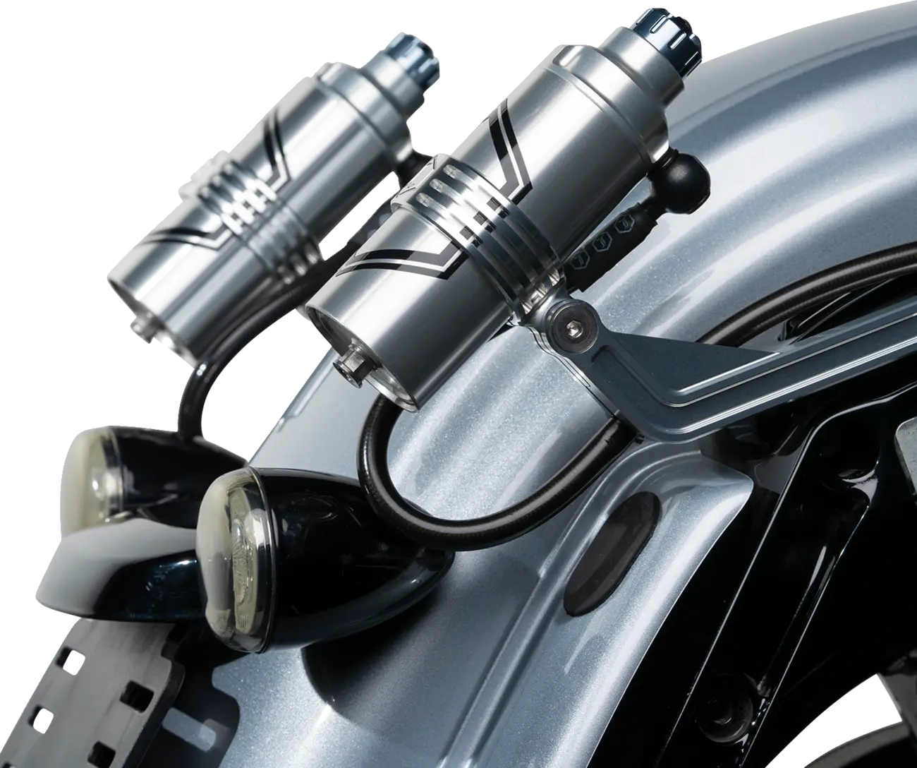 Legend Suspension Revo Arc Billet Remote Reservoir Mounts