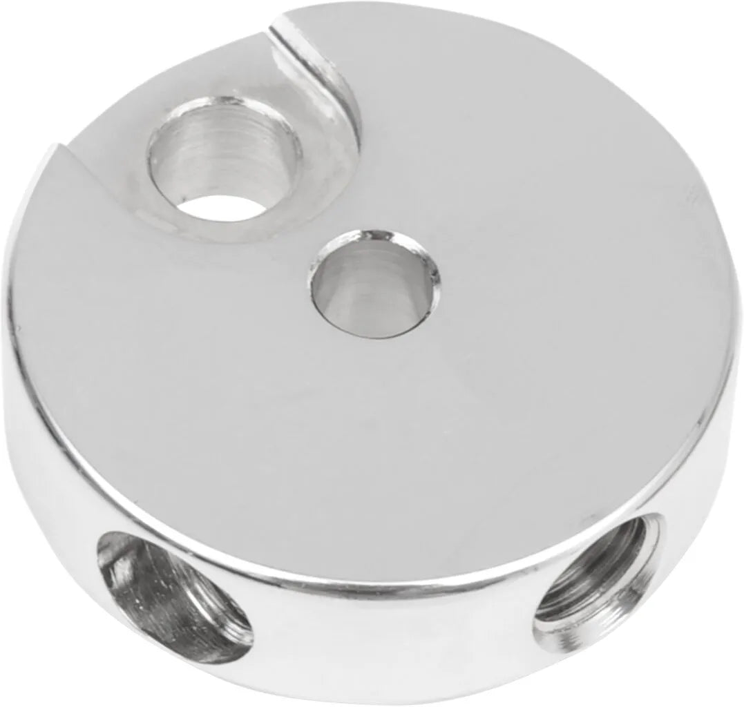 Drag Specialties Chrome Steel Front Brake Junction