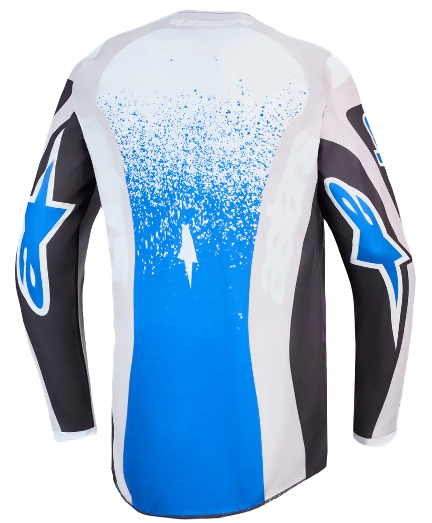 Alpinestars Fluid Drag Jersey Gray/Lilac/Blue