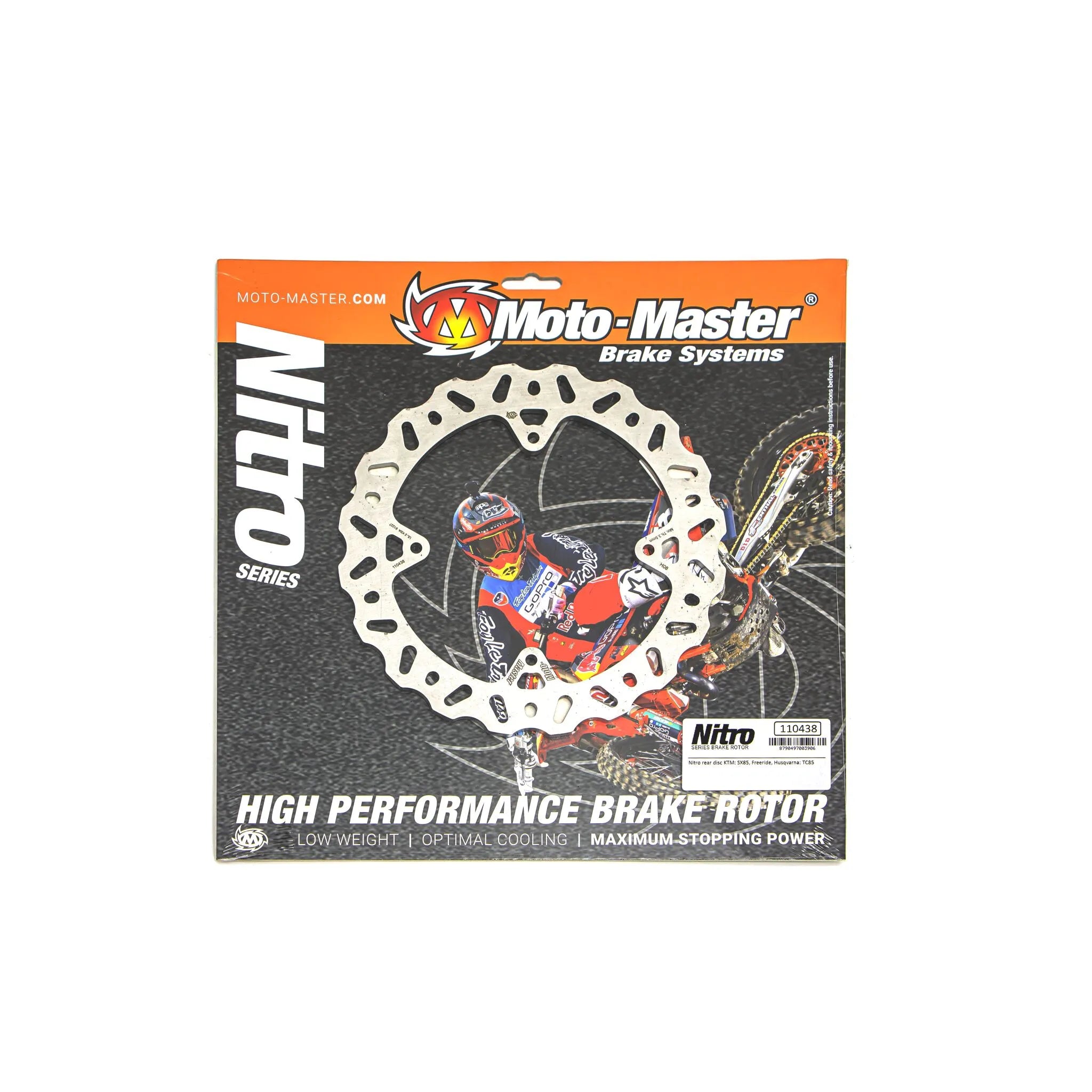 Moto-master Nitro Series Brake Disc For Husqvarna - Rear