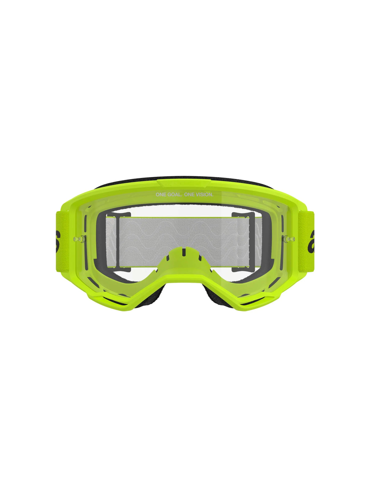 Alpinestars Vision 3 Wordmark Goggle Yellow Clear