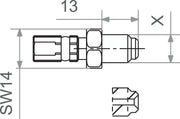 Złączka Trw Varioflex Do Hydraulicznego Przewodu Hamulcowego