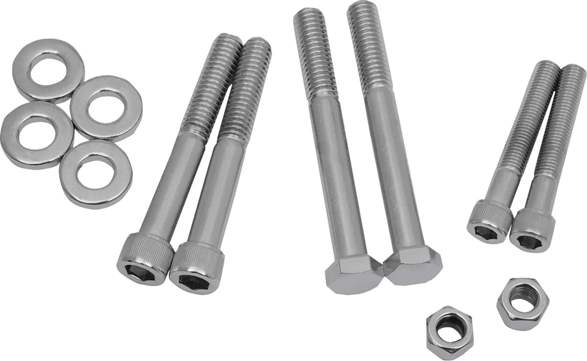 Drag Specialties Knurled Motor Mount Bolt Set for HD Softail