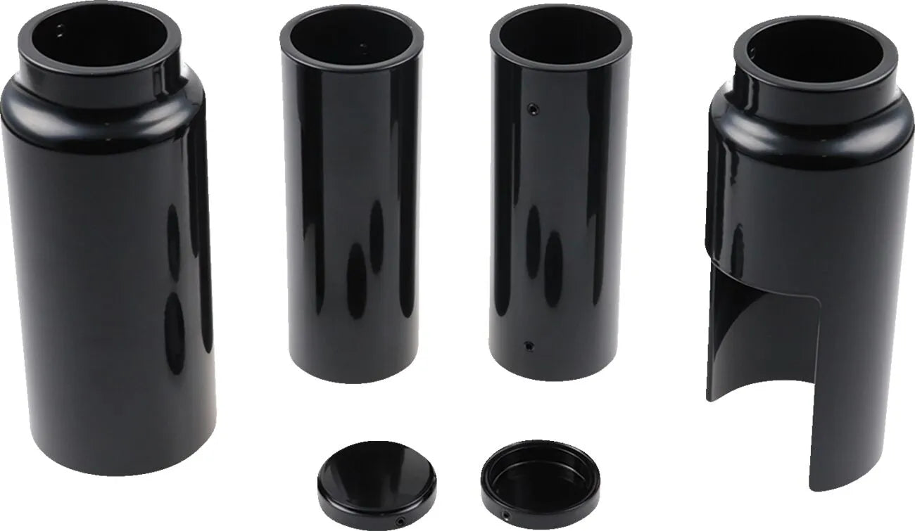 Cult Werk Fork Covers - Gloss Black Aluminum