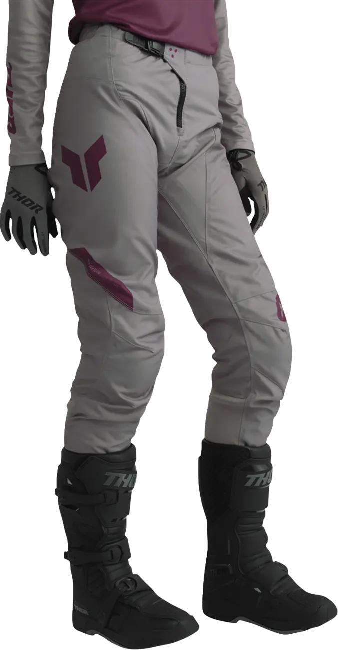 Thor Women's Ridemode Menace Pants Purple/Gray
