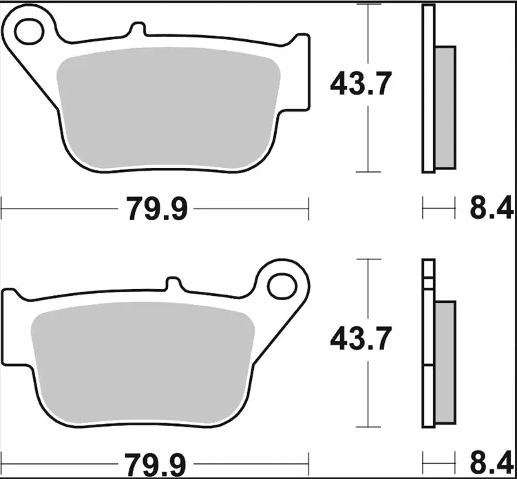 Brembo Prime Line Brake Pad Genuine Carbon Ceramic