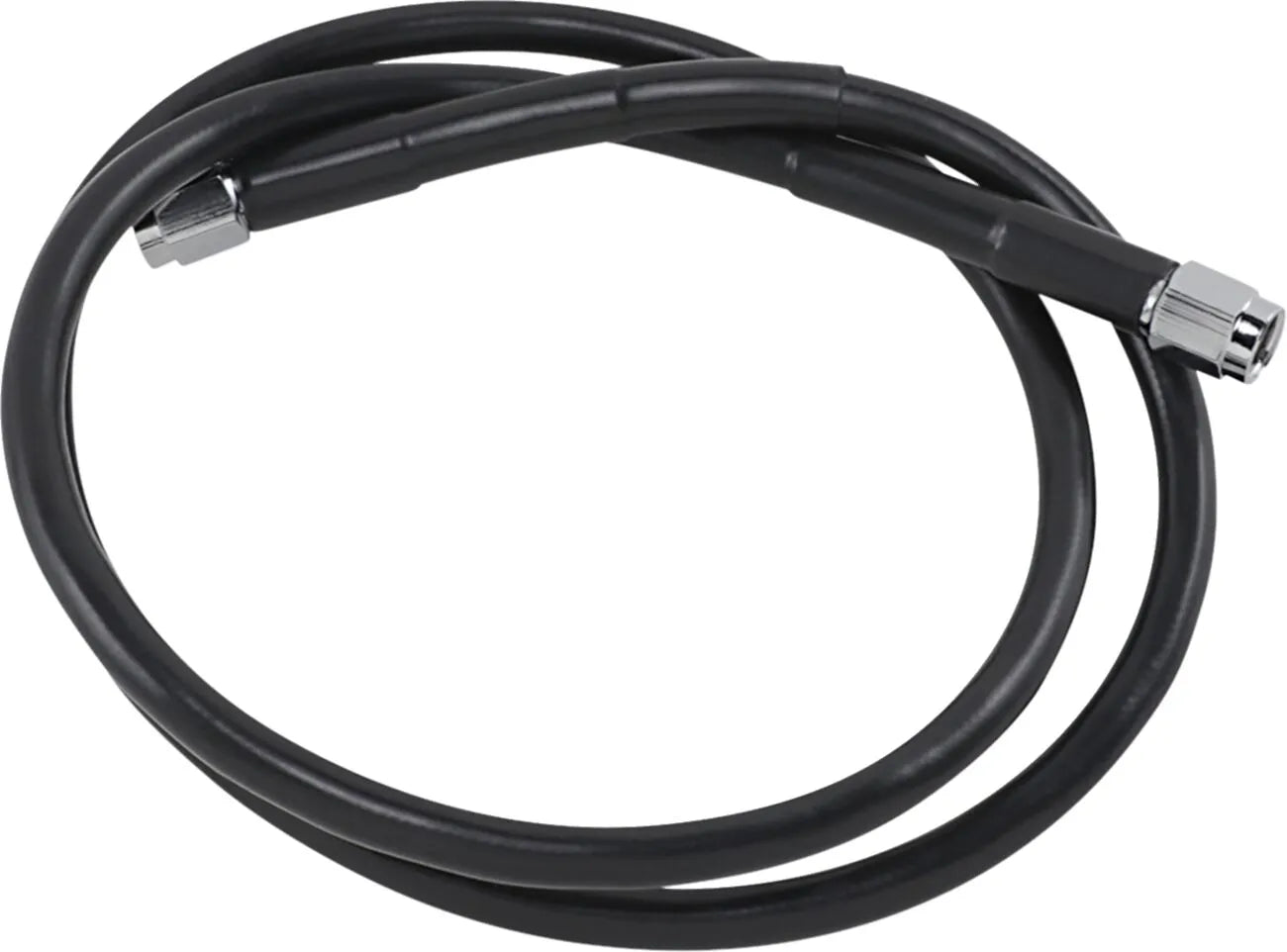 Uniwersalny przewód hamulcowy Drag Specialties 38" Czarny winyl