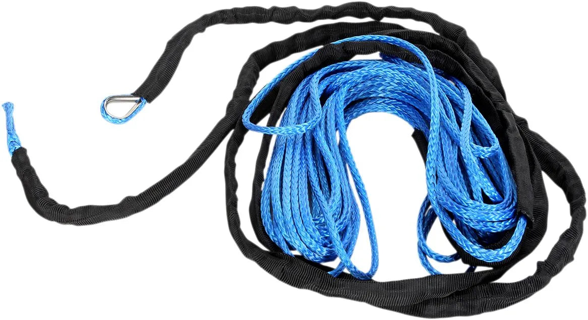 Moose Offroad Synthetic Winch Rope 3/16" x 50' Blue for ATV