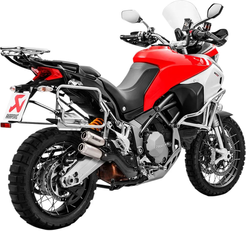 Tytanowa końcówka Akrapovic Slip-on Line - Homologacja drogowa ECE