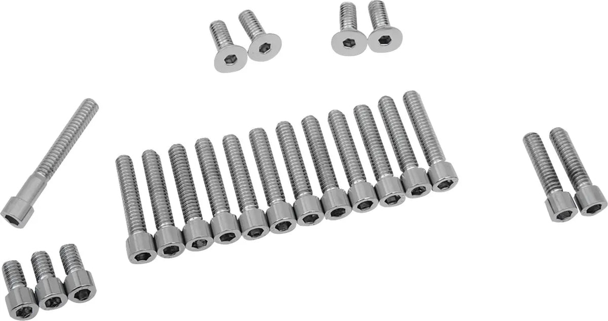 Drag Specialties Smooth Socket Cover Bolts for HD FLH FL1200