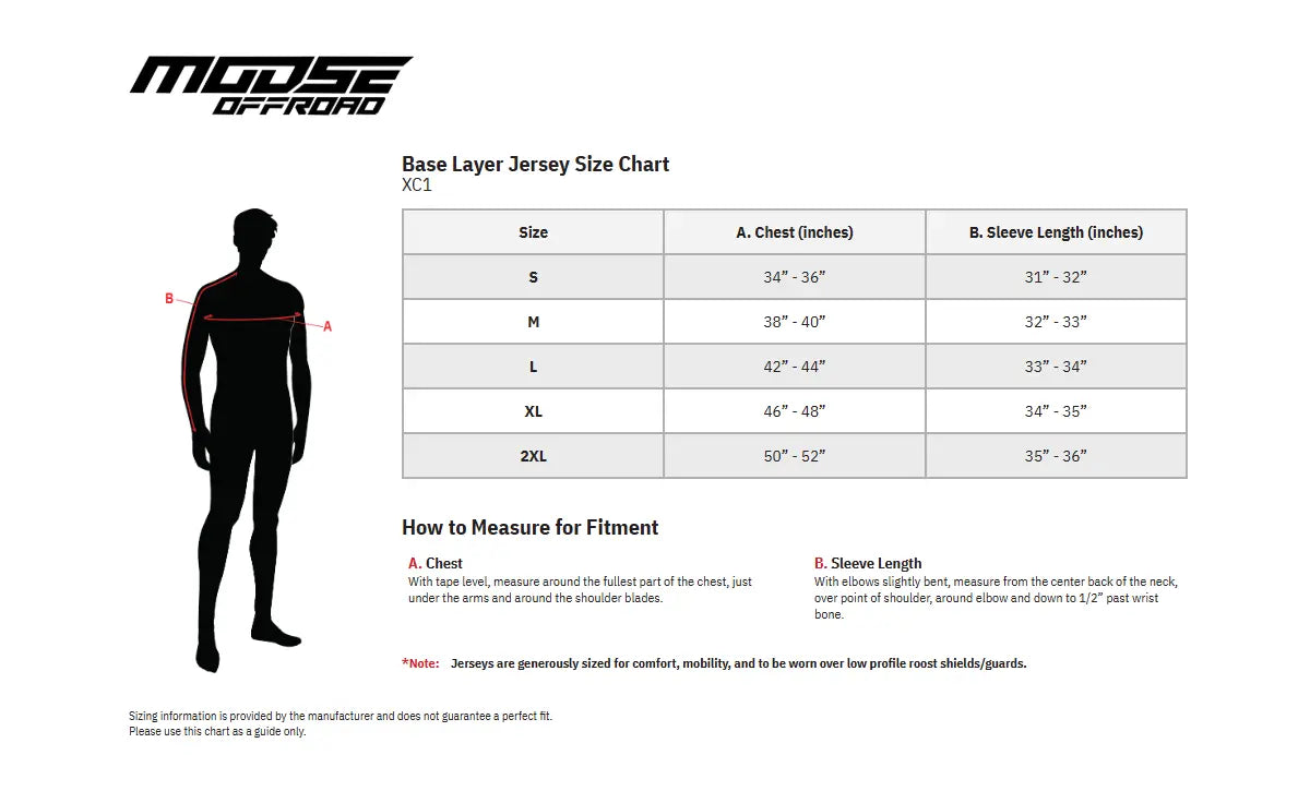 Moose Offroad Soft-Goods XC1 Guard Jersey