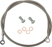 Przedłużony przewód hamulcowy Parts Unlimited 37" Srebrny