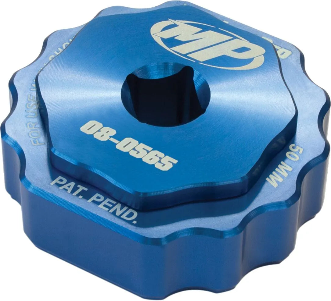 Motion Pro Fork Cap Tool Showa 50mm Blue Anodized 1/2" Drive