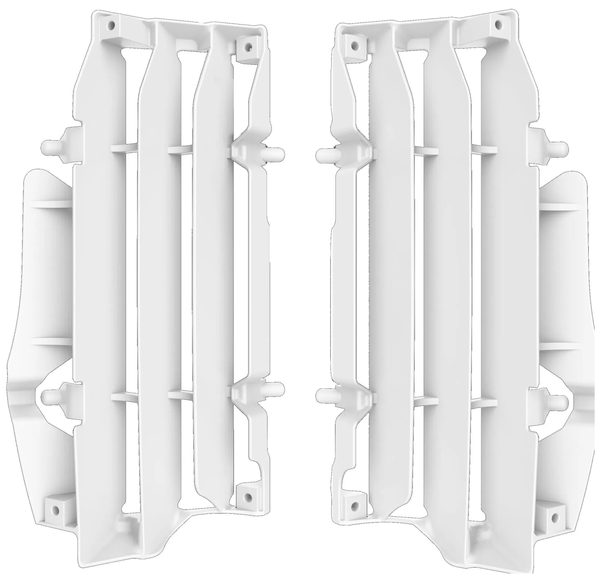Polisport Radiator Guards For Beta - White