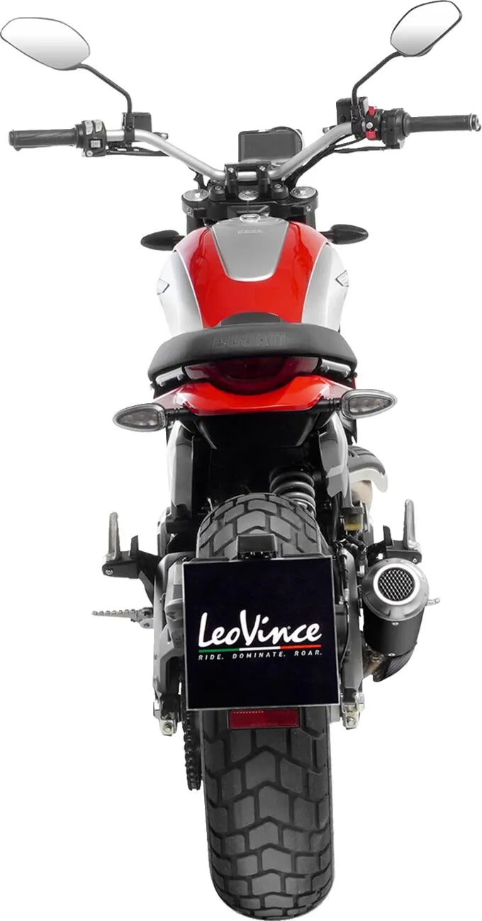 Leovince Lv-10 Tłumik Slip-on - Homologacja Drogowa ECE