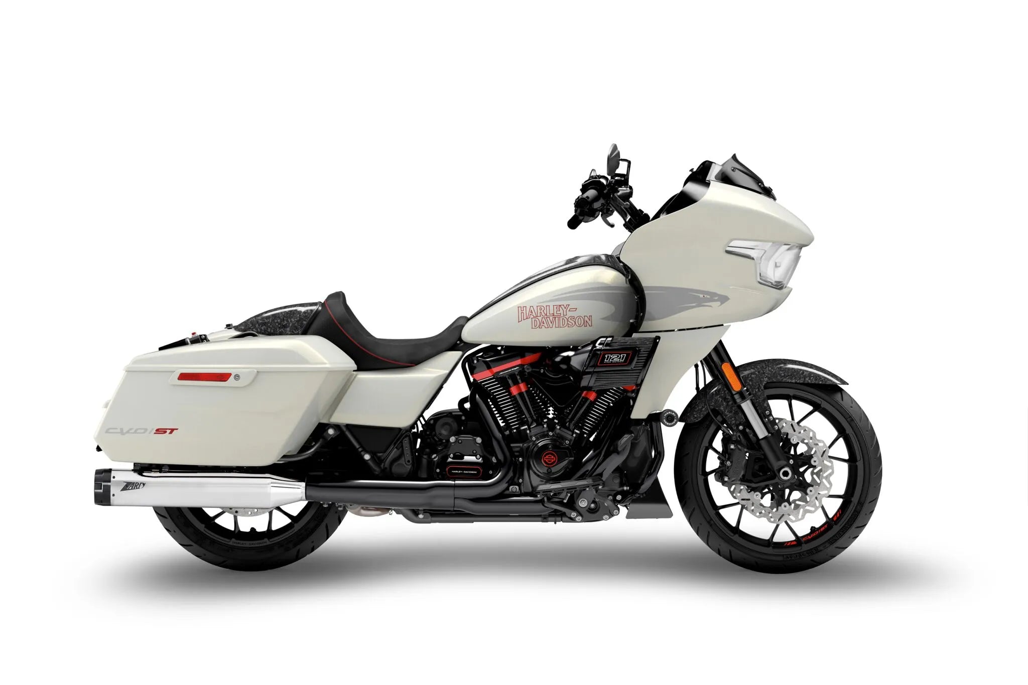 Zard 4.5" Tłumik Slip-On Do HD Grand American Touring - Homologacja ECE