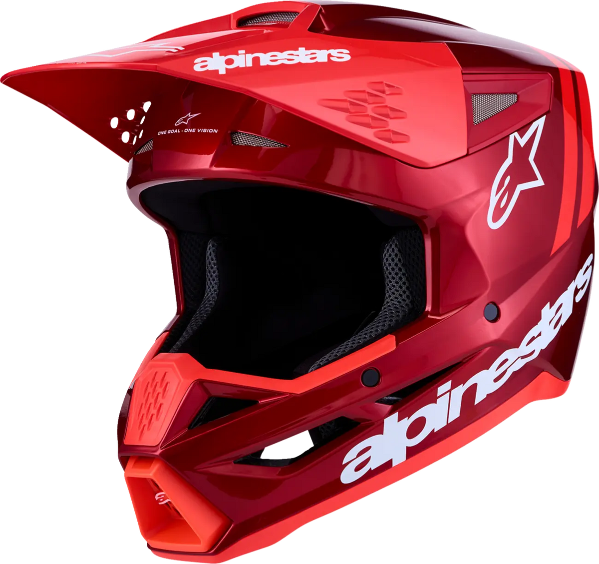 Alpinestars SM3 Radium Helmet Red/White