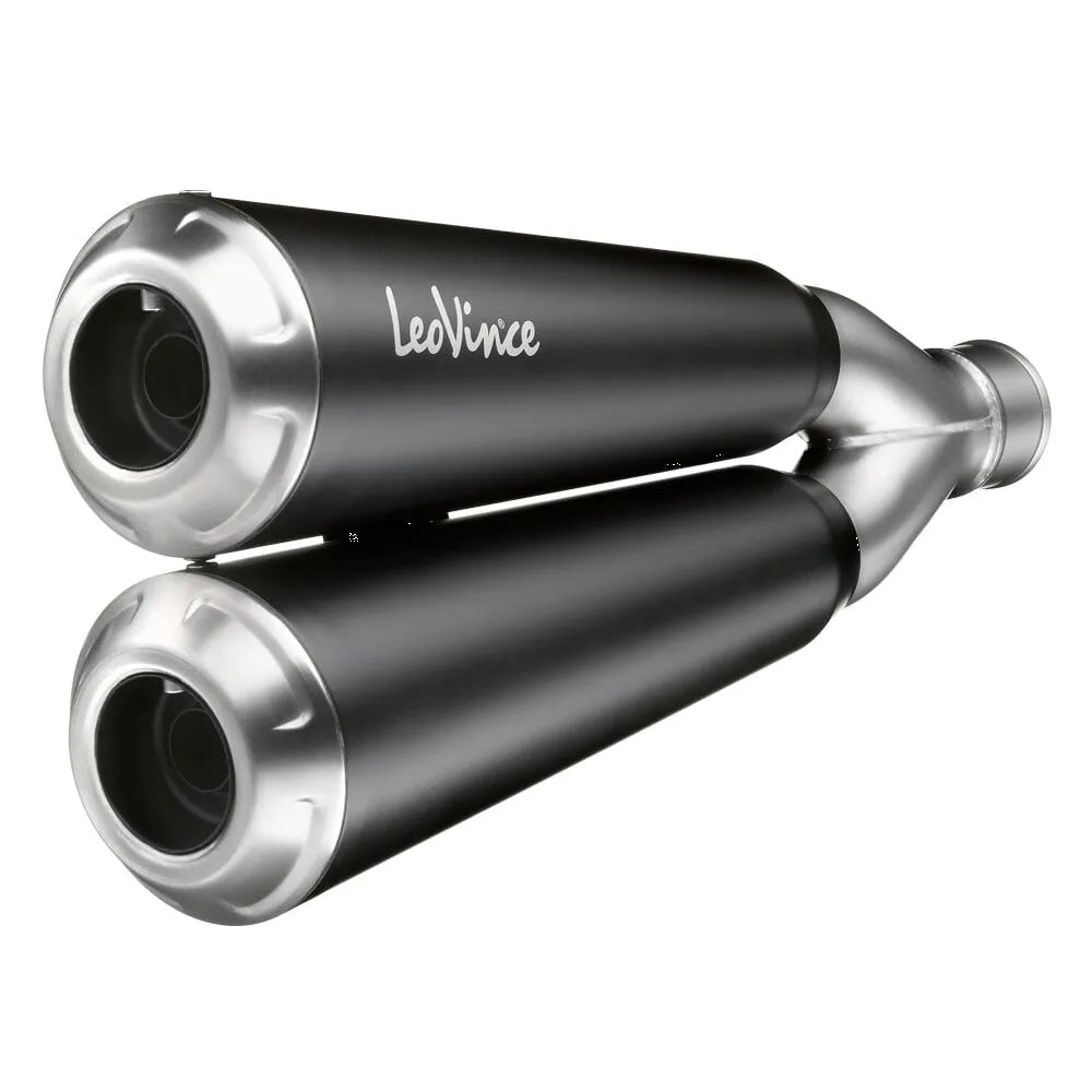 Leovince GP Duals Tłumik Slip-on - Homologacja Drogowa ECE