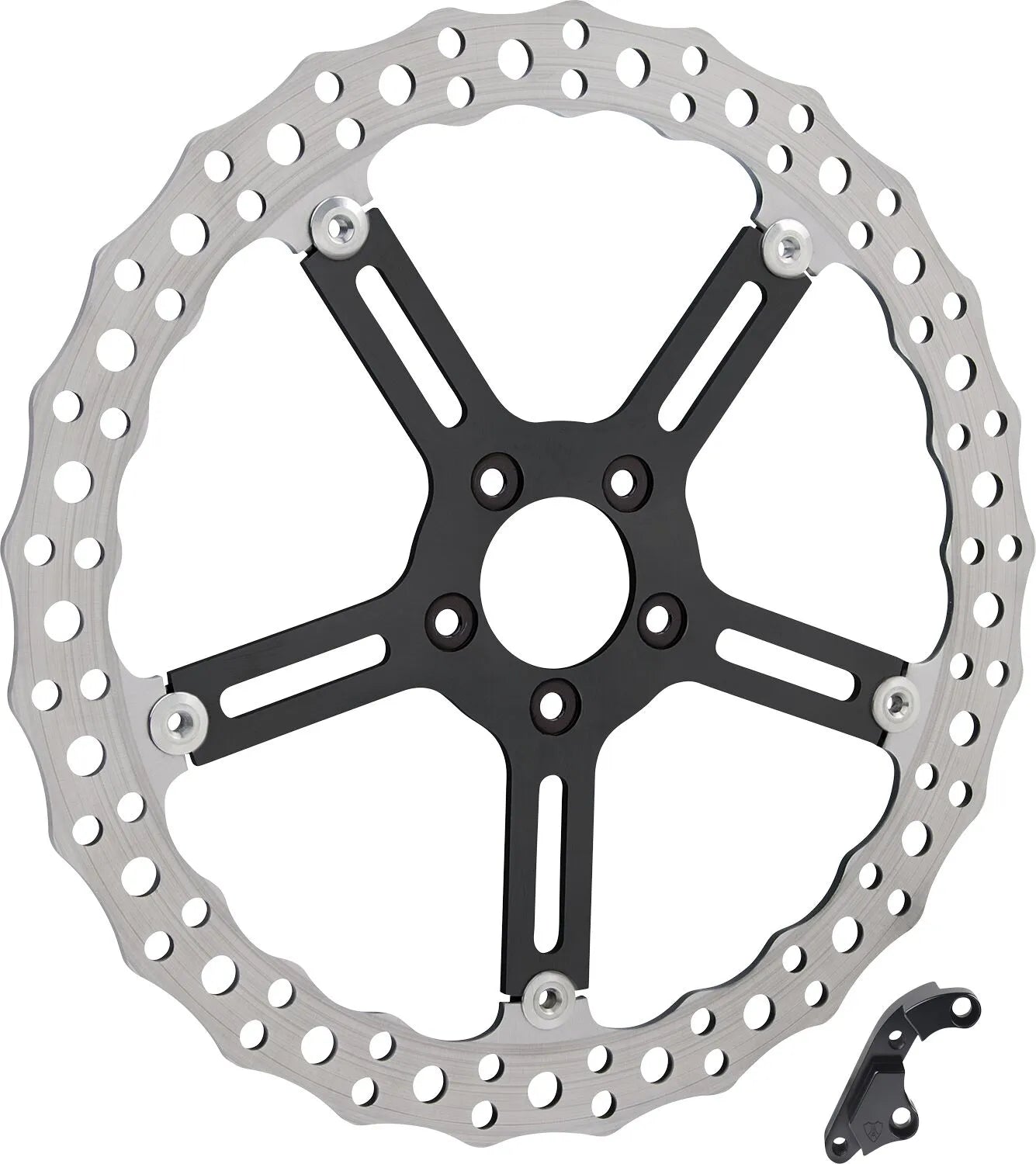 Arlen Ness 15" Big Brake Jagged Floating Rotor Kit - Przód
