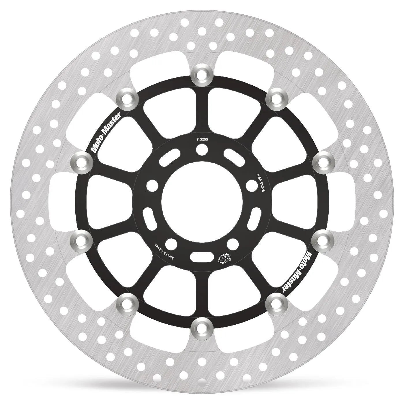 Pływająca Tarcza Wyścigowa Moto-master Halo Series 330mm - Przód