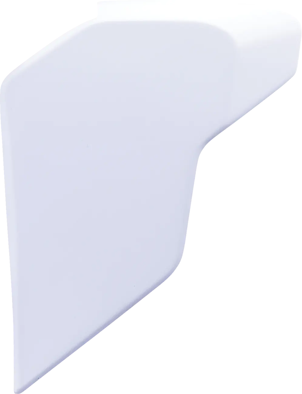 Icon Ultraflite Helmet Side Plates Gloss White