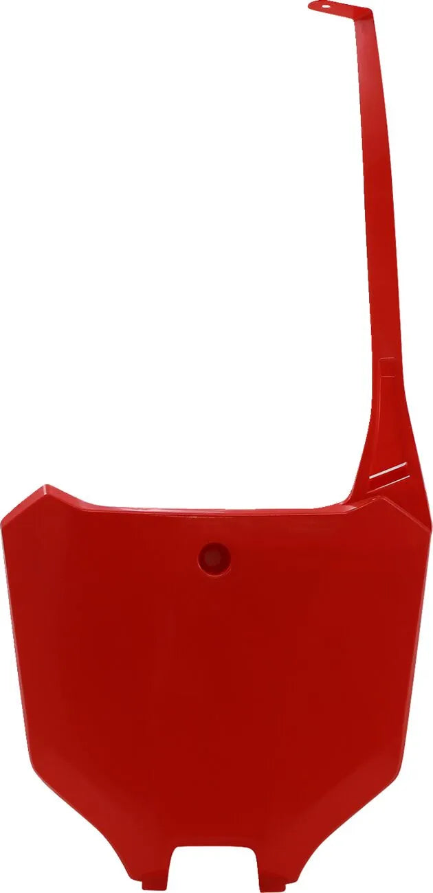 UFO Red Front Number Plate