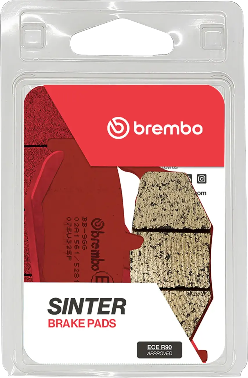 Brembo Prime Spiekane Klocki Hamulcowe Na Tył Motocykla