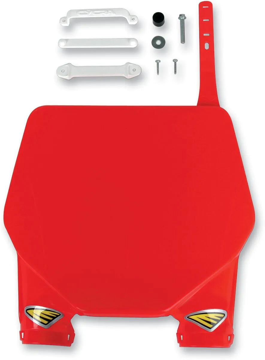 Cycra Stadium Number Plate - Red