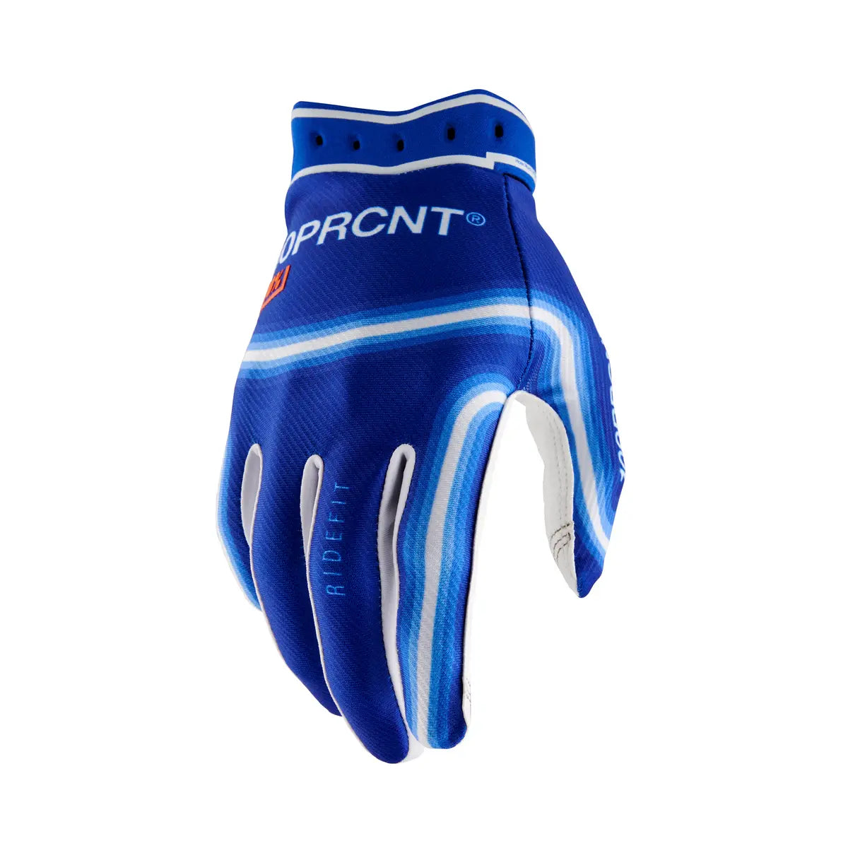 100% Ridefit Gloves Electric Blue