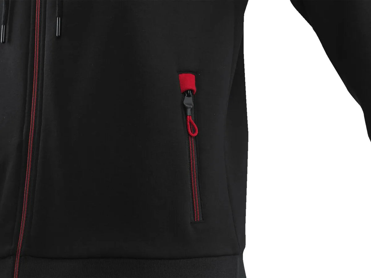 Akrapovic Women's Corpo Full-Zip Hoody Black
