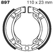 Ebc Standard Brake Shoes - Organic Compound - Rear