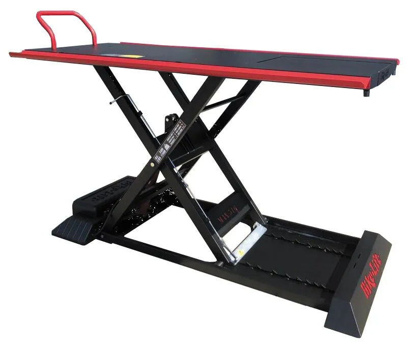 Bike Lift Max 516 Scissor Lift 500 kg Load Capacity with Drop