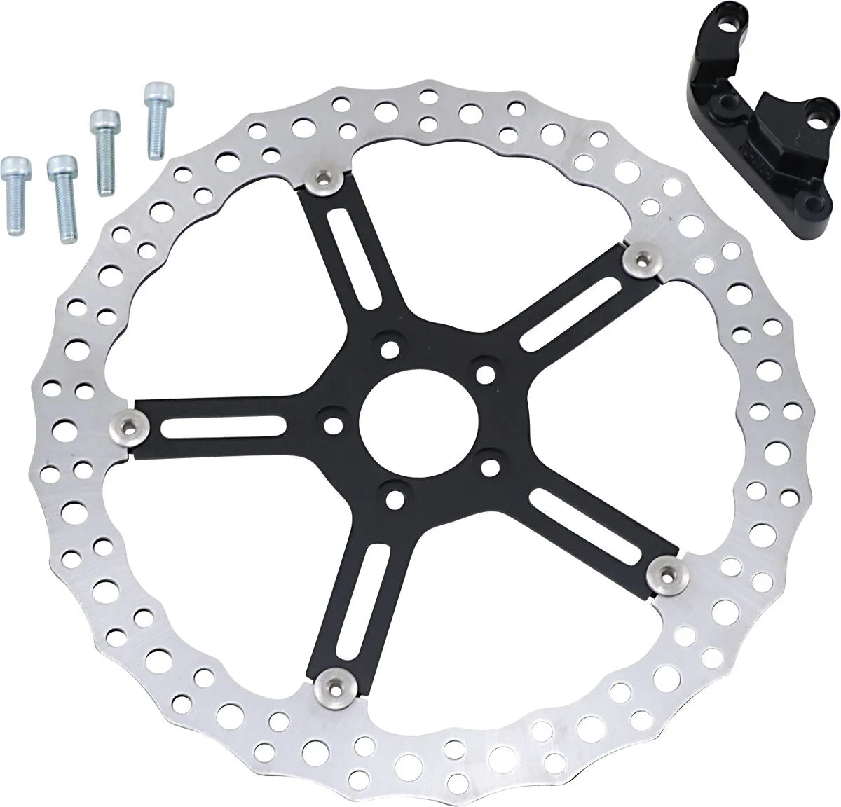 Arlen Ness Big Brake Jagged Pływająca Tarcza Hamulcowa Zestaw Do Kół 18"+ - Przód