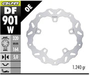Tarcza hamulcowa Galfer Fixed Wave do motocykla - Przód