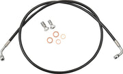 La Choppers Czarny Oplot Przewodu Hamulcowego Zestaw Dla Ape Hangers