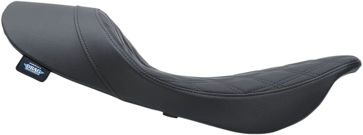 Drag Specialties Ez-on Mount Low Solo Seat - For Harley Davidson