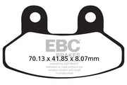 Ebc Sfac Carbon Scooter Klocki Hamulcowe