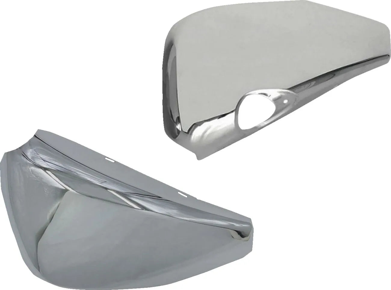 DRAG SPECIALTIES Chrome Steel Right Side Cover