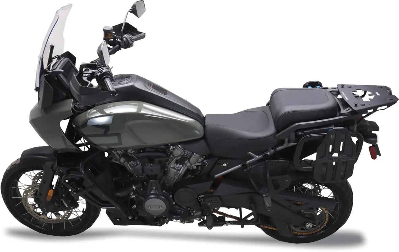 Mustang Adventure Touring Seat - For Harley Davidson