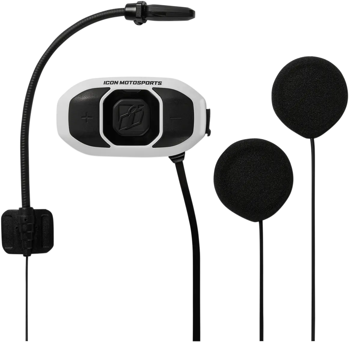 Icon RAU Helmet Communicator System White