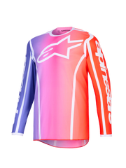 Alpinestars Fluid Apex Jersey - Red/Pink/Purple/White