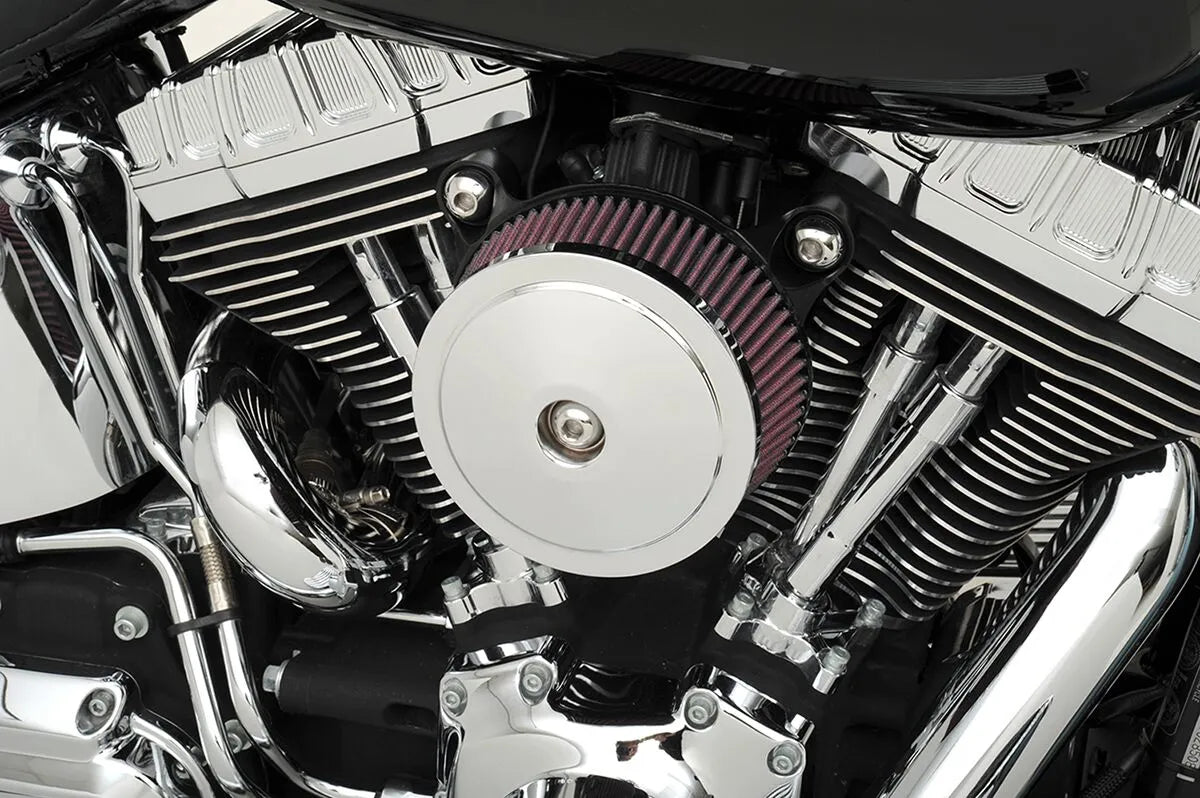 S&s Cycle Stealth Air Cleaner Cover - Chrome Bob Dome