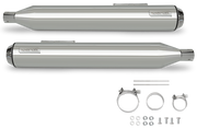 Black Duck Slip-On Mufflers for Milwaukee Eight Touring – Exhaust