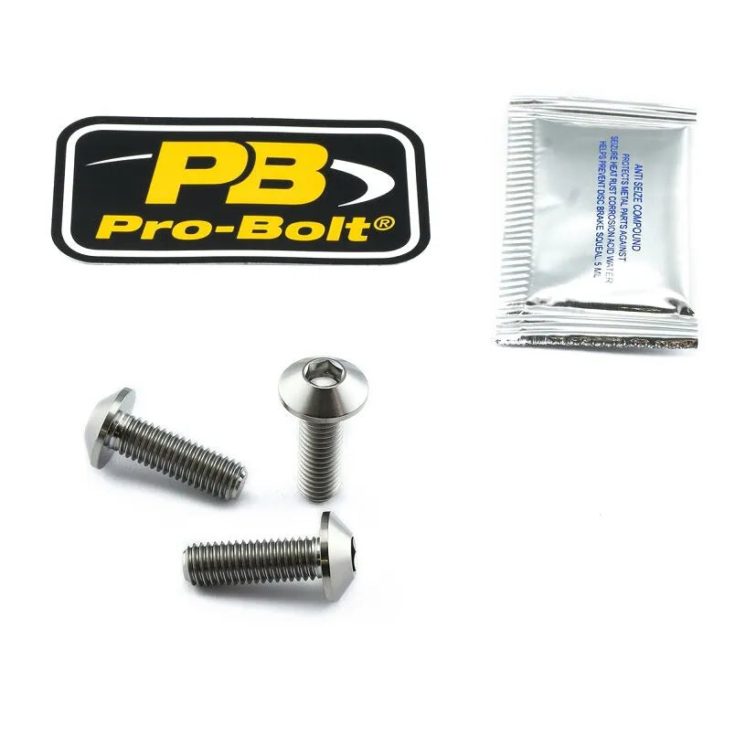 Pro Bolt Tytanowy Zestaw Śrub Mocujących Tarczę Hamulcową