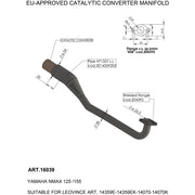 Leovince Katalizator Kolektor - Redukcja Emisji