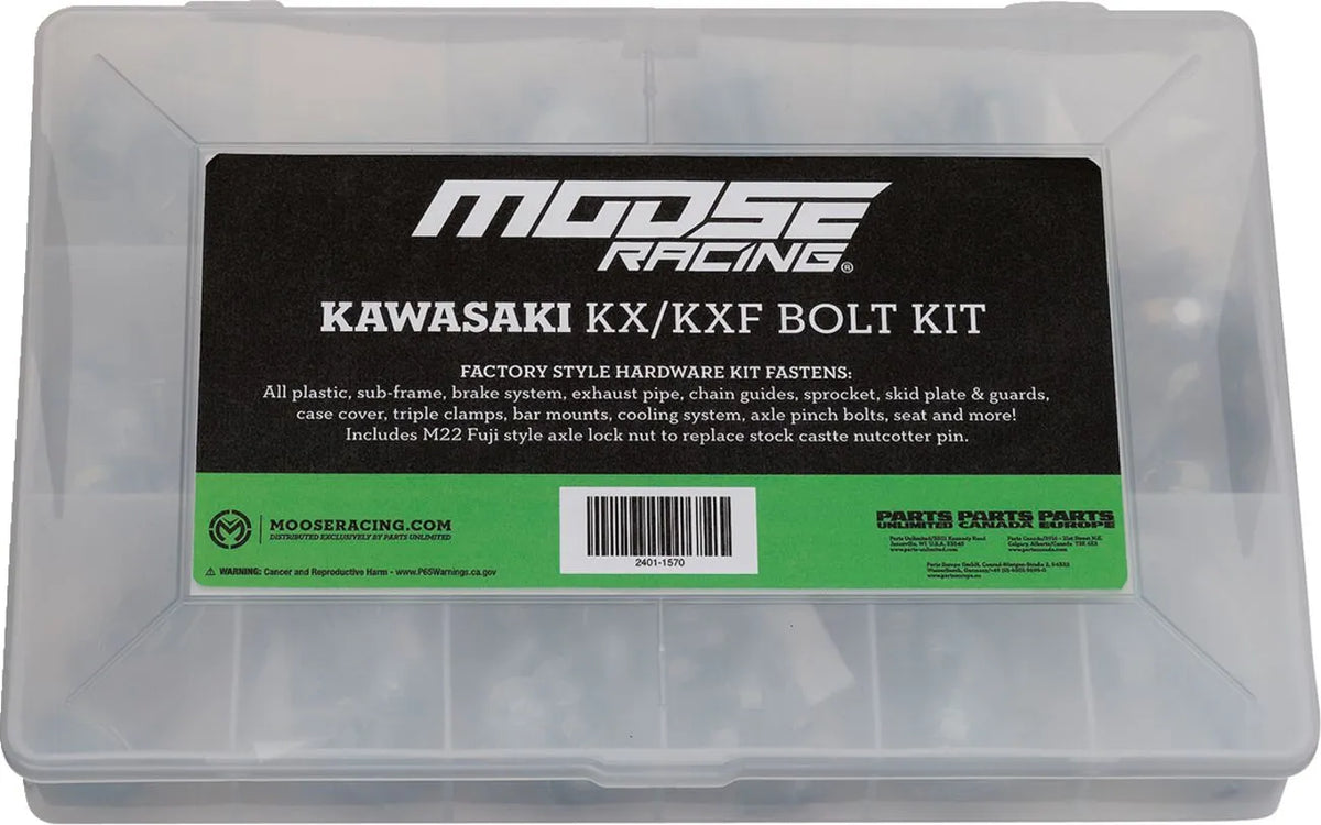 Moose Offroad Hard-Parts Bolt Kit for Kawasaki KX 250F KX 250