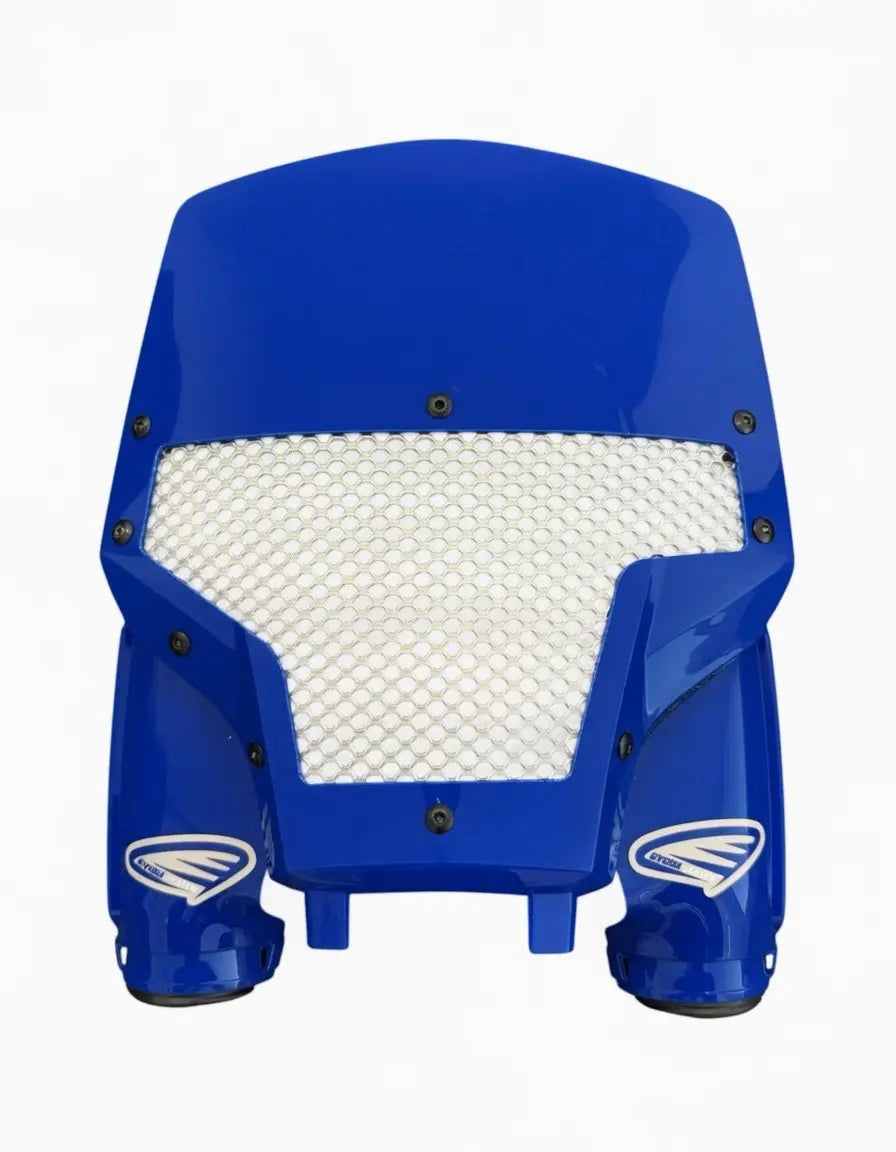 Cycra Stadium Vented Front Number Plate Blue for Yamaha YZF 450