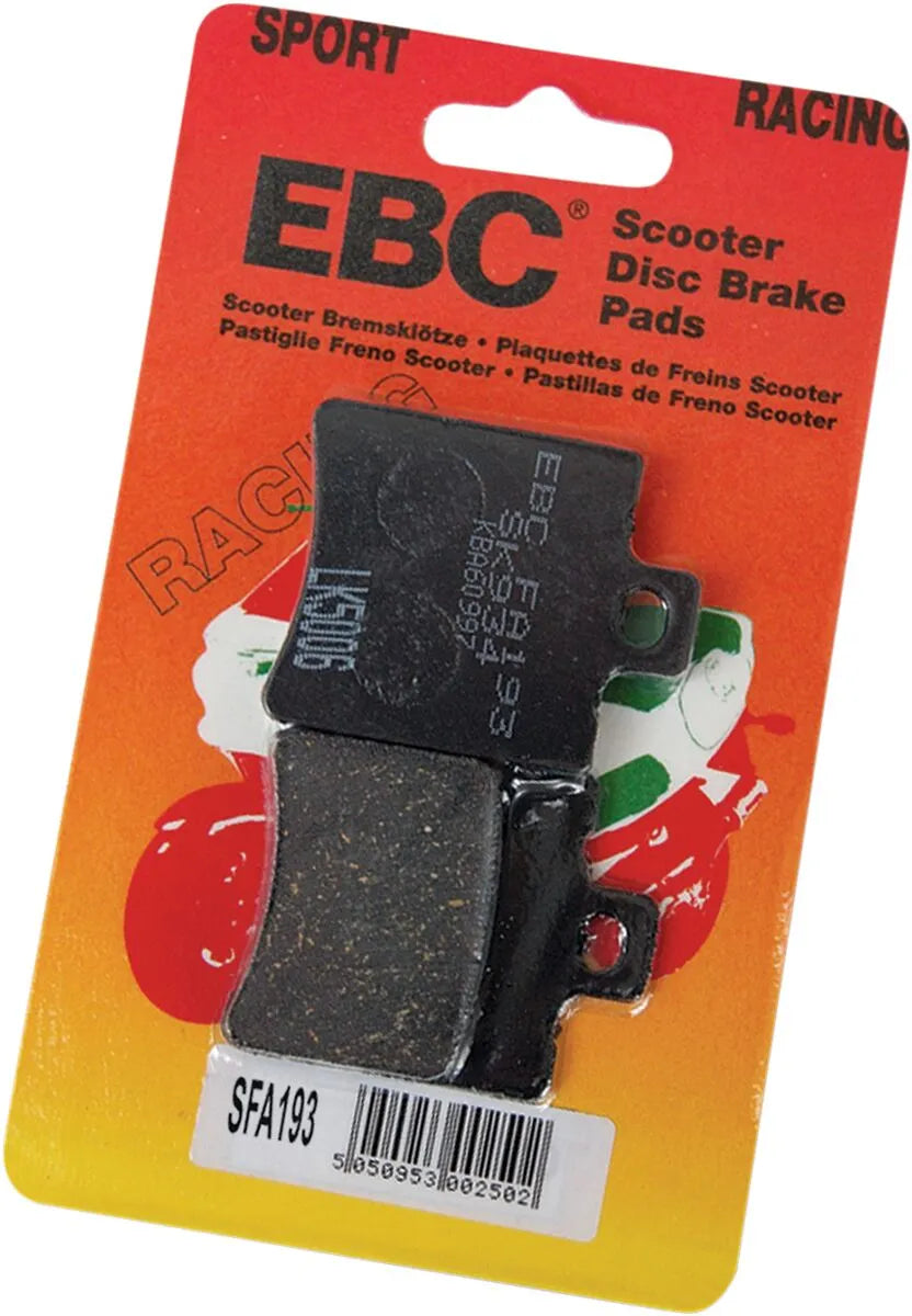 Ebc Scooter Sfa Klocki Hamulcowe - Zwiększona Siła Hamowania - Przód i Tył